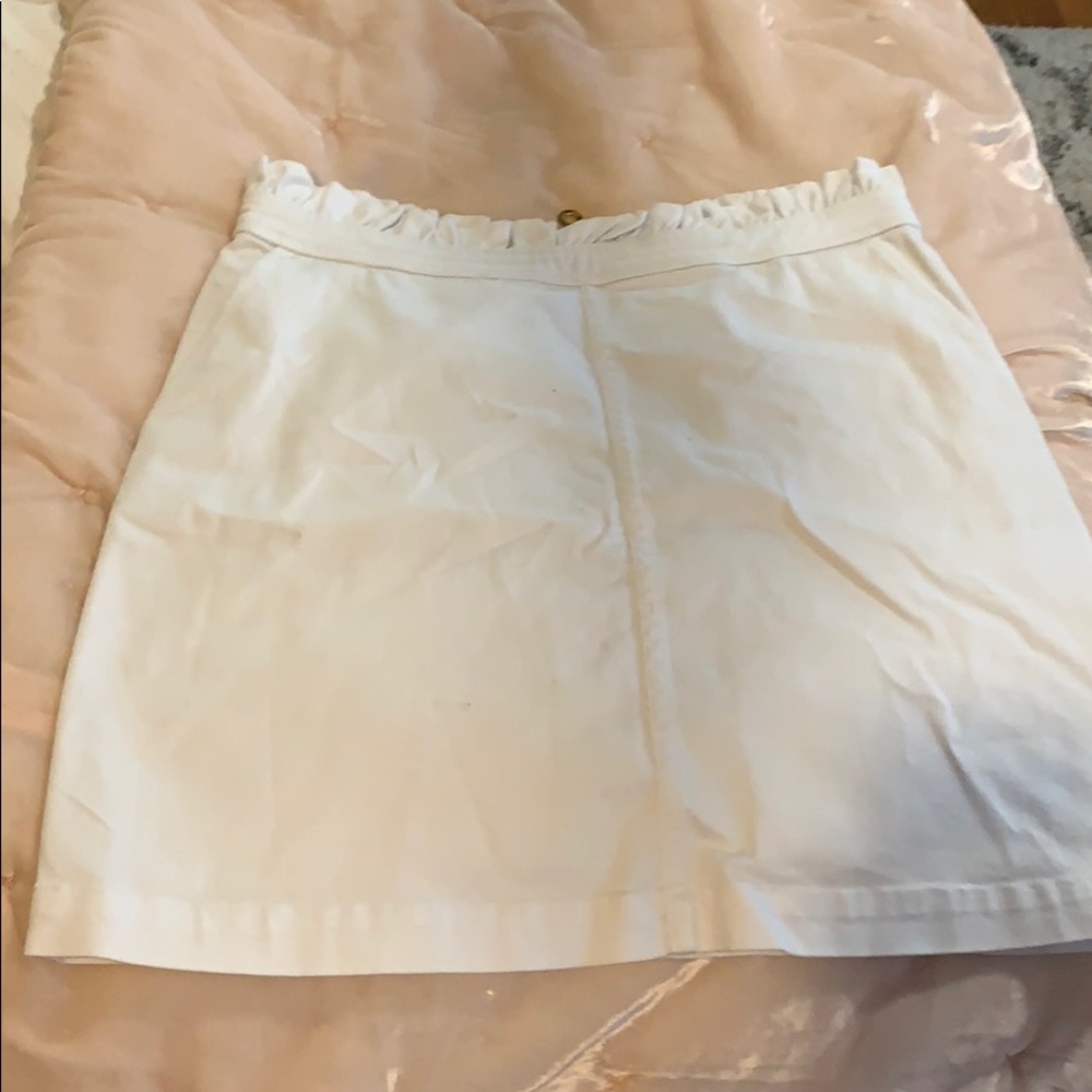 Draper James white skirt